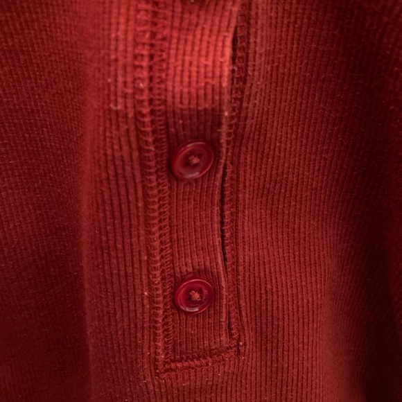 Wilfred long sleeve red shirt medium. - Picture 4 of 5
